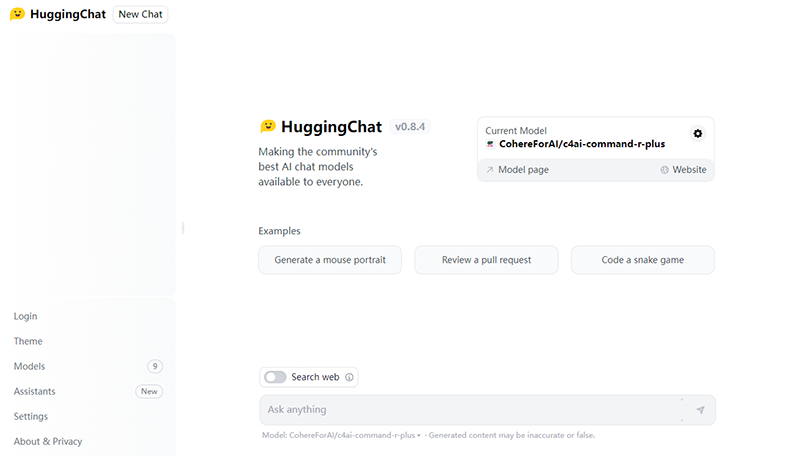 HuggingChat