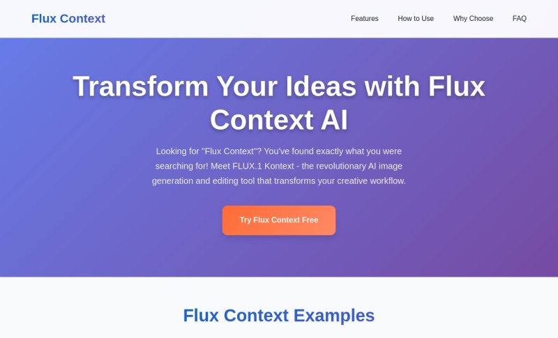Flux Context
